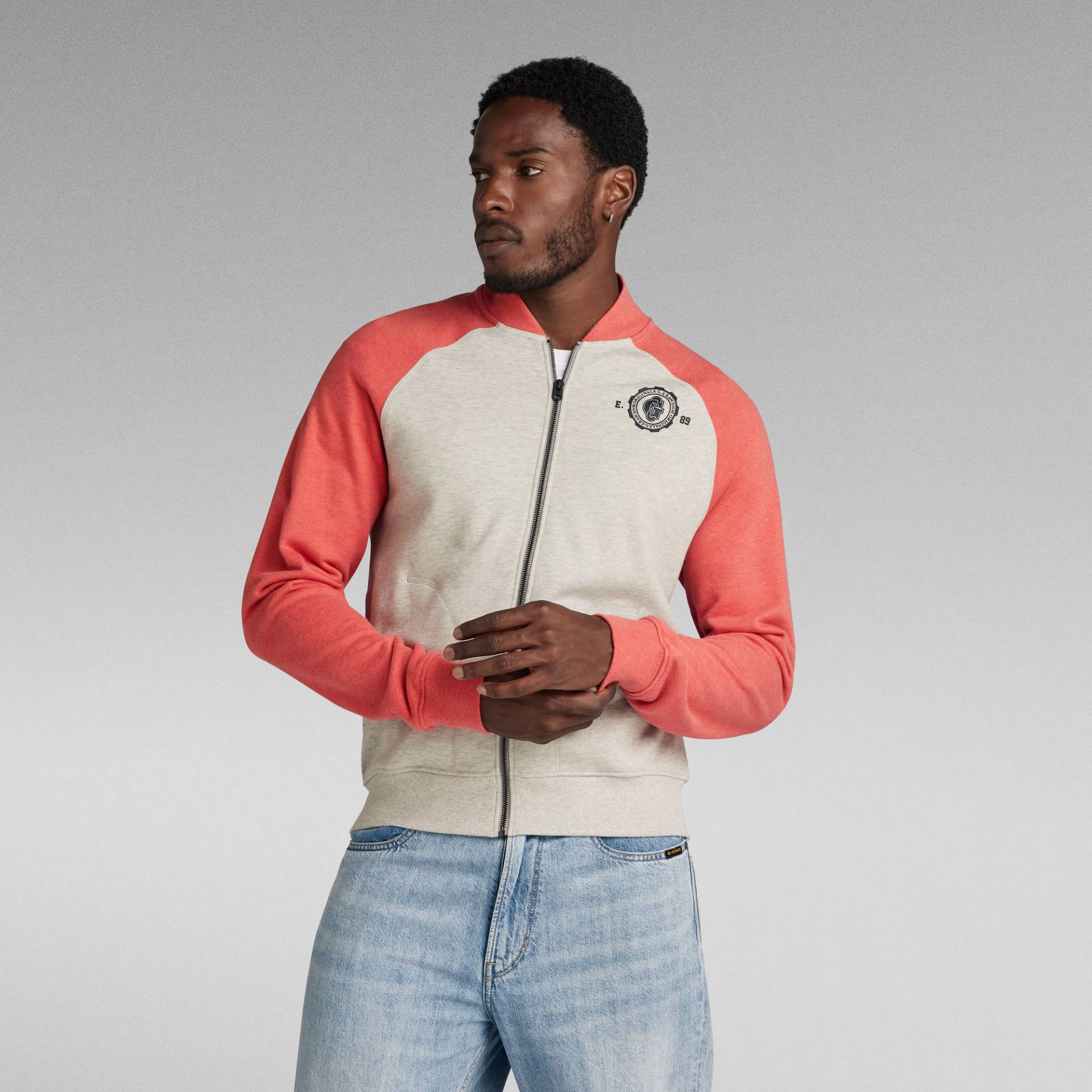 Collegic Raglan Bomber Sweatshirt von G-Star RAW