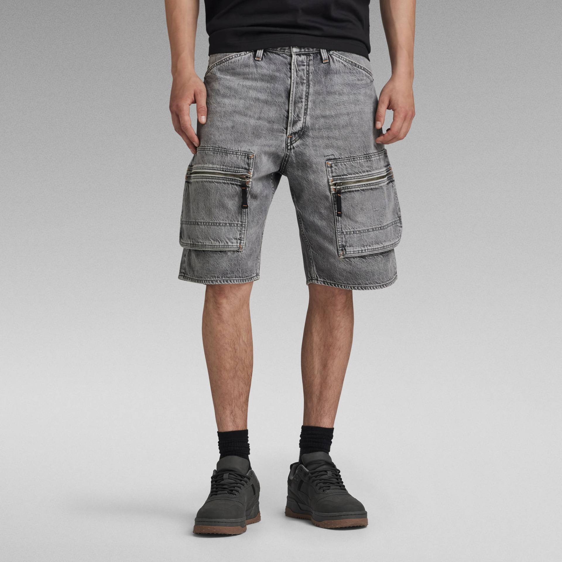 Denim Cargo Loose Shorts von G-Star RAW