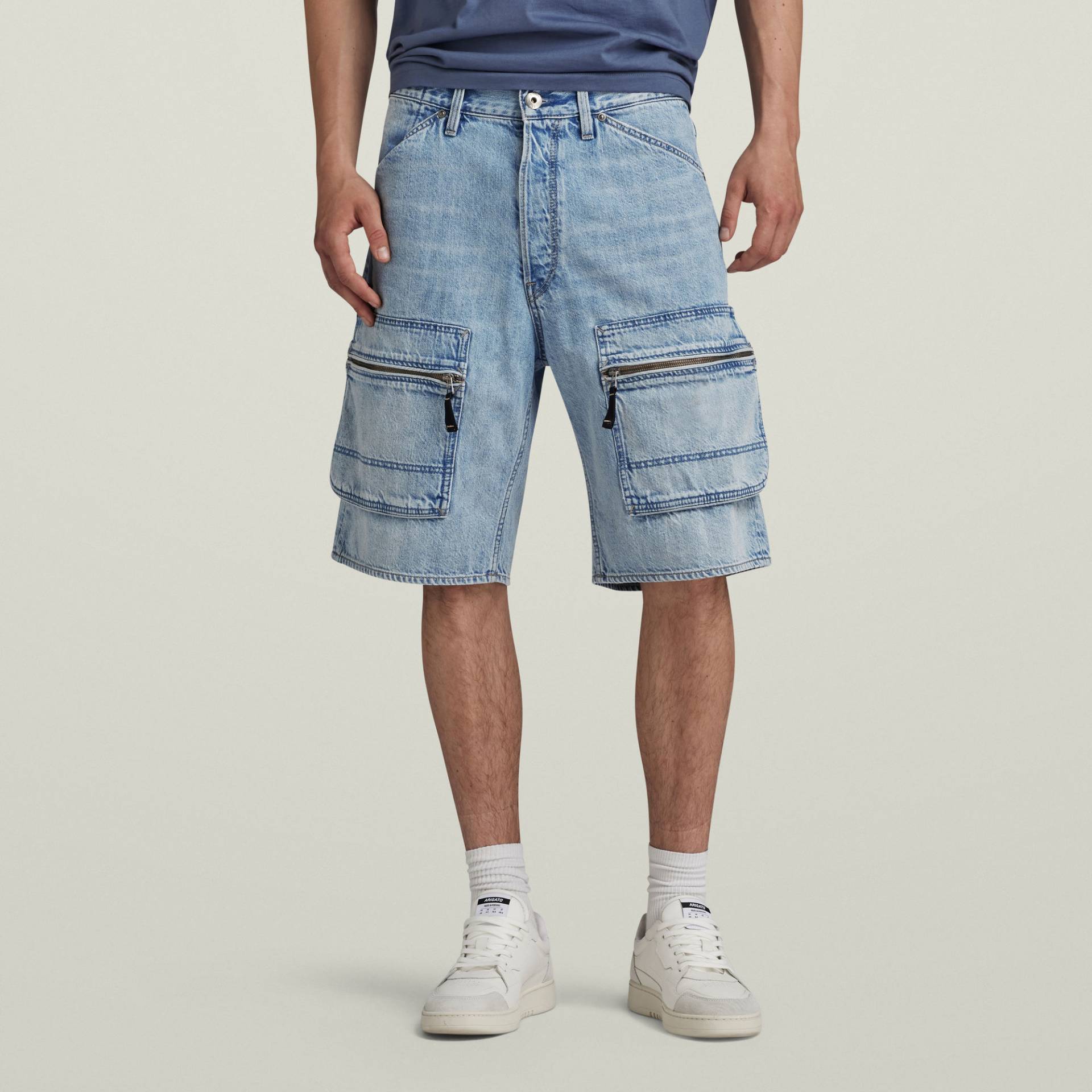 Denim Cargo Loose Shorts von G-Star RAW