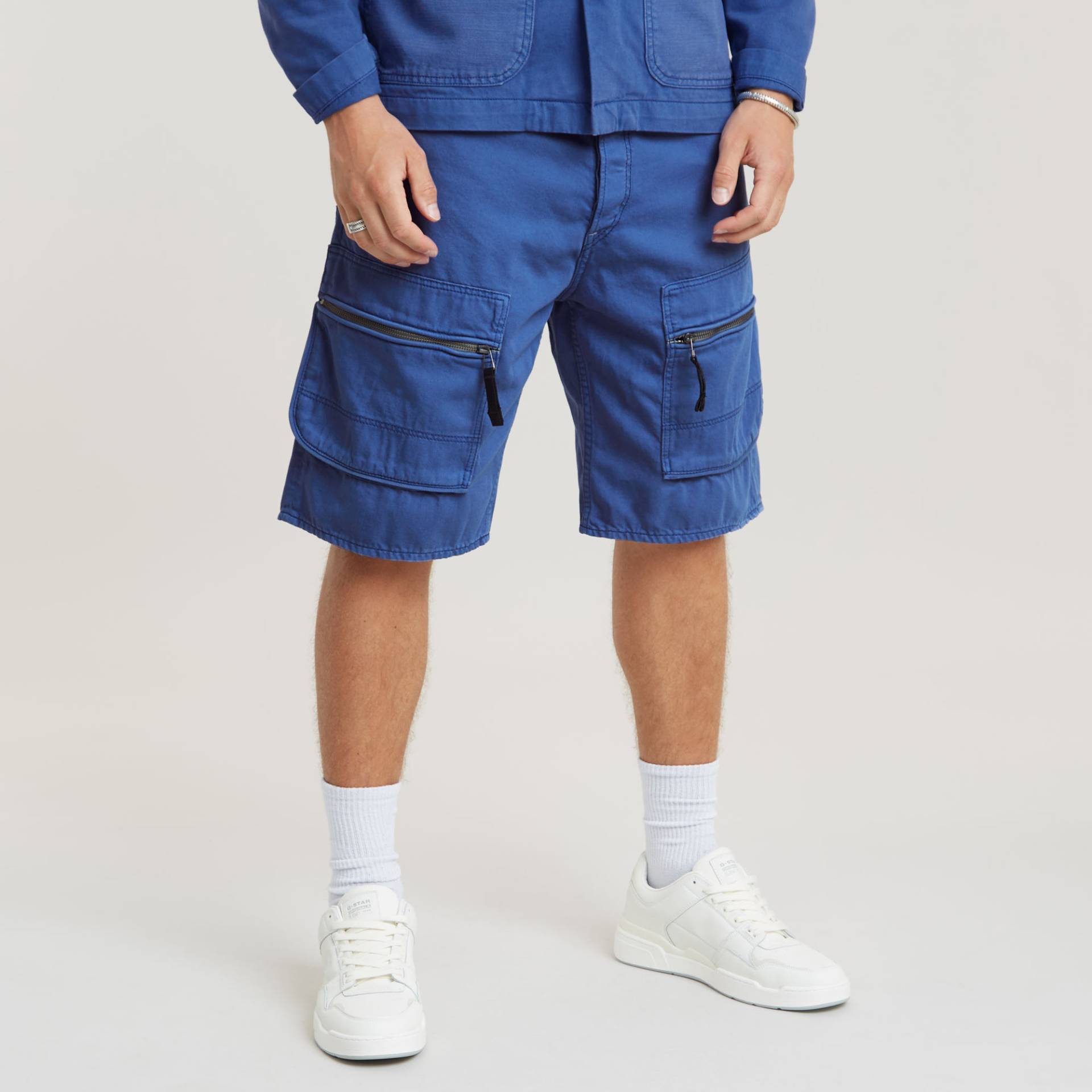 Denim Cargo Loose Shorts von G-Star RAW