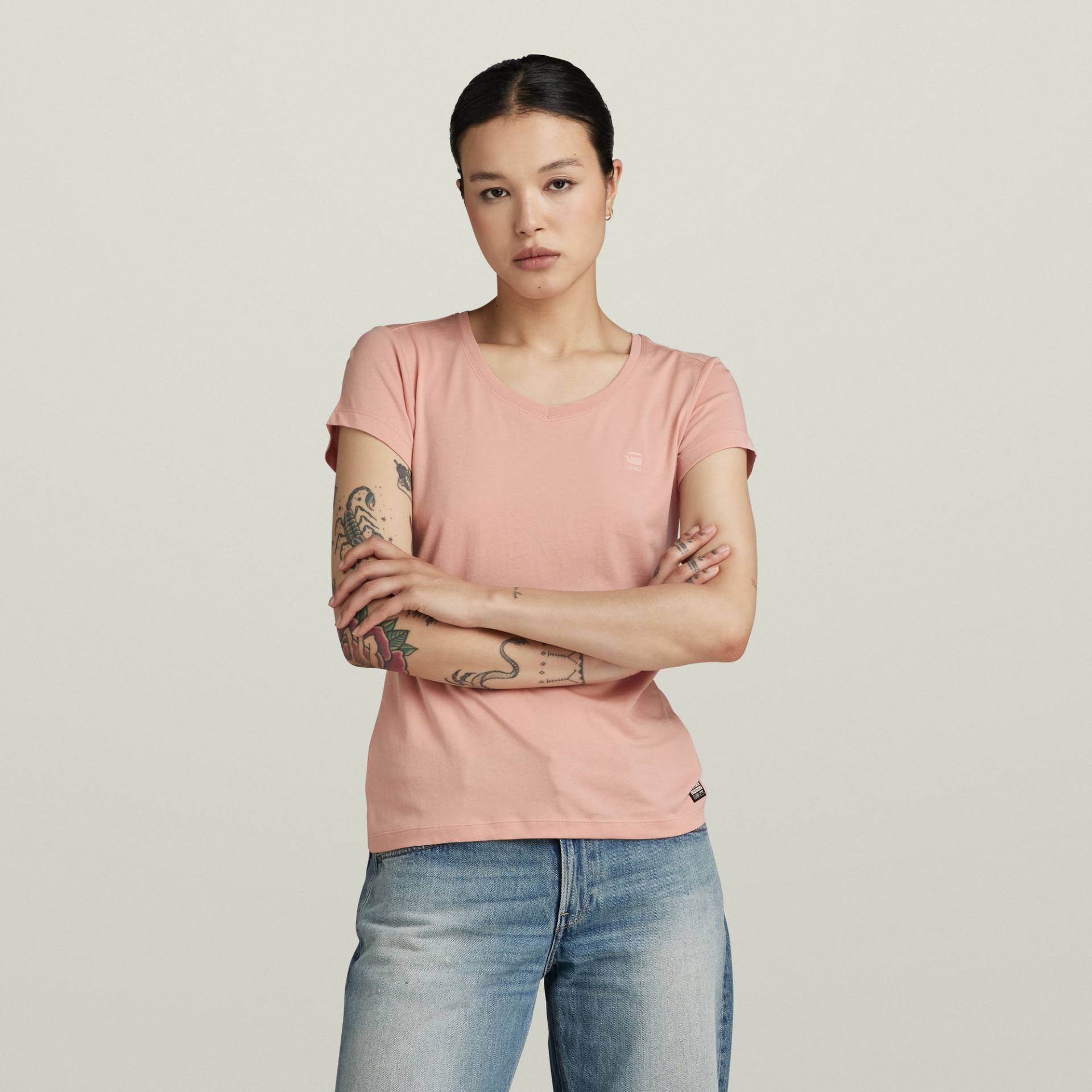 Eyben Slim V-Neck Top 2.0 von G-Star RAW