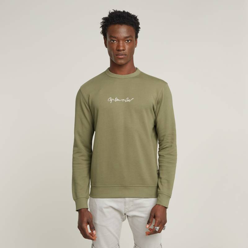 G-Script Logo Sweatshirt von G-STAR