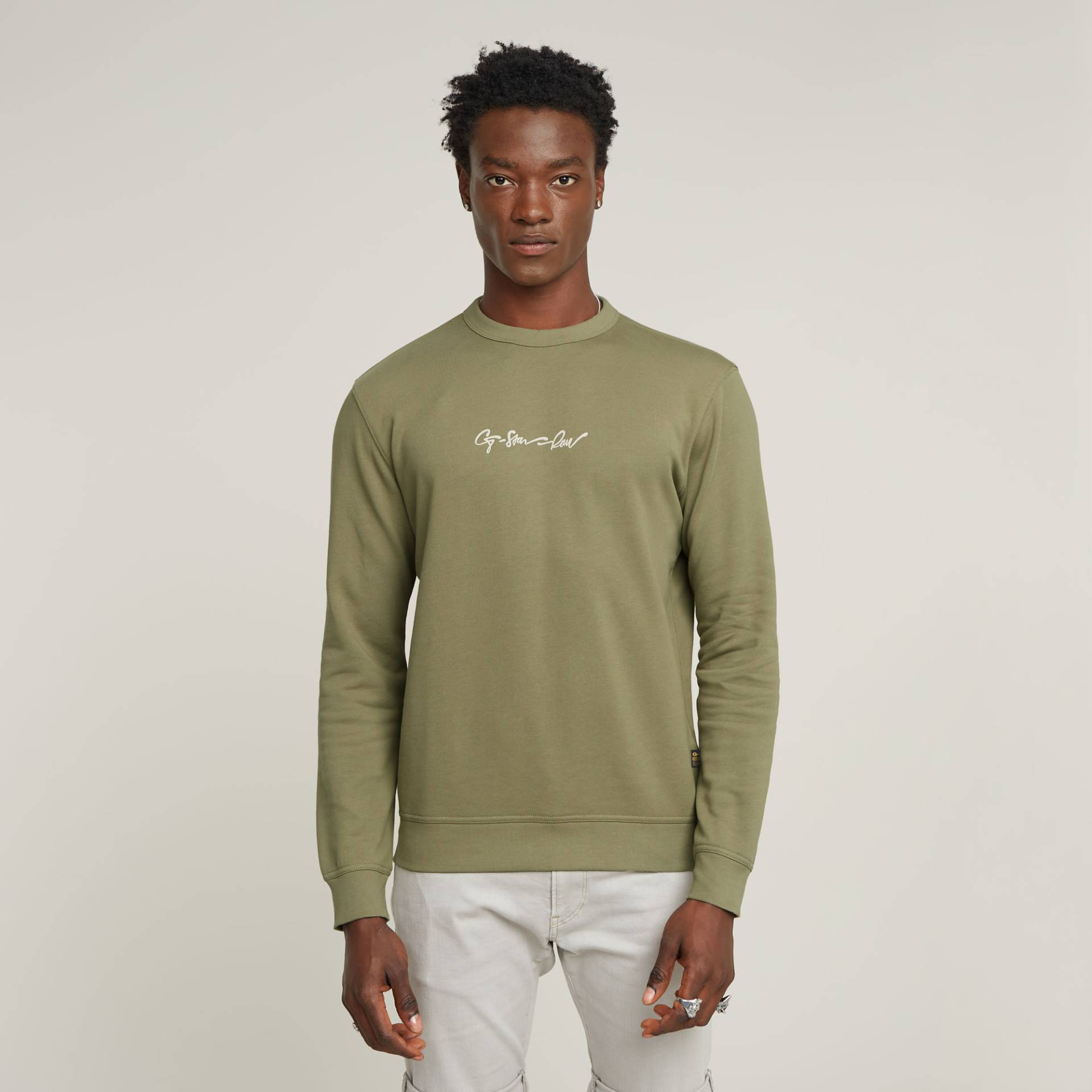 G-Script Logo Sweatshirt von G-STAR