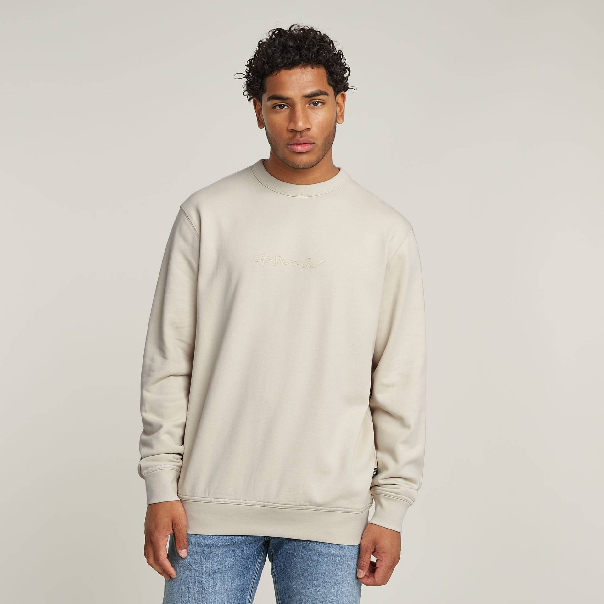 G-Script Logo Sweatshirt von G-STAR