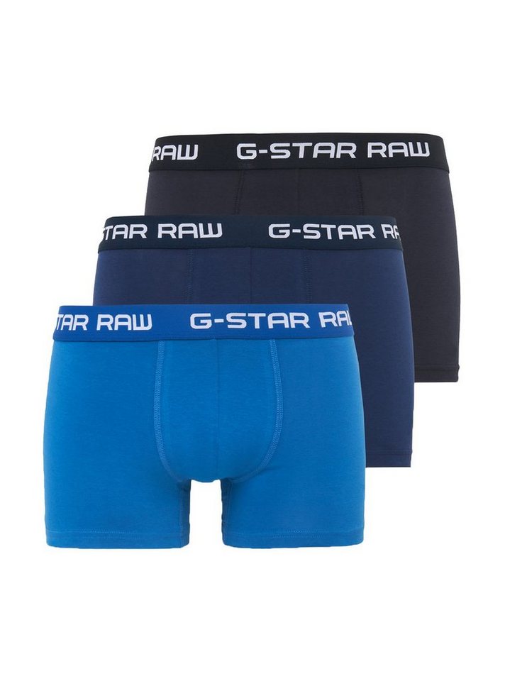 G-Star RAW Boxer Herren Shorts 3er Pack - Classic Trunk, Logobund von G-Star RAW