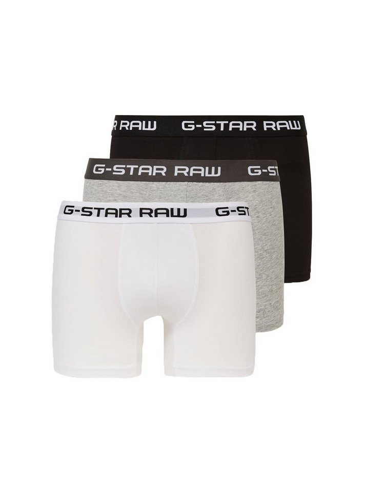 G-Star RAW Boxer Herren Shorts 3er Pack - Classic Trunk, Logobund von G-Star RAW