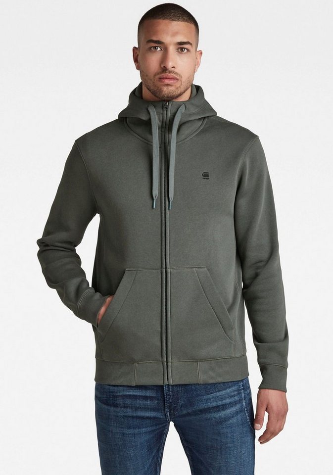 G-Star RAW Kapuzensweatjacke Premium Basic Hooded Zip Sweater von G-Star RAW