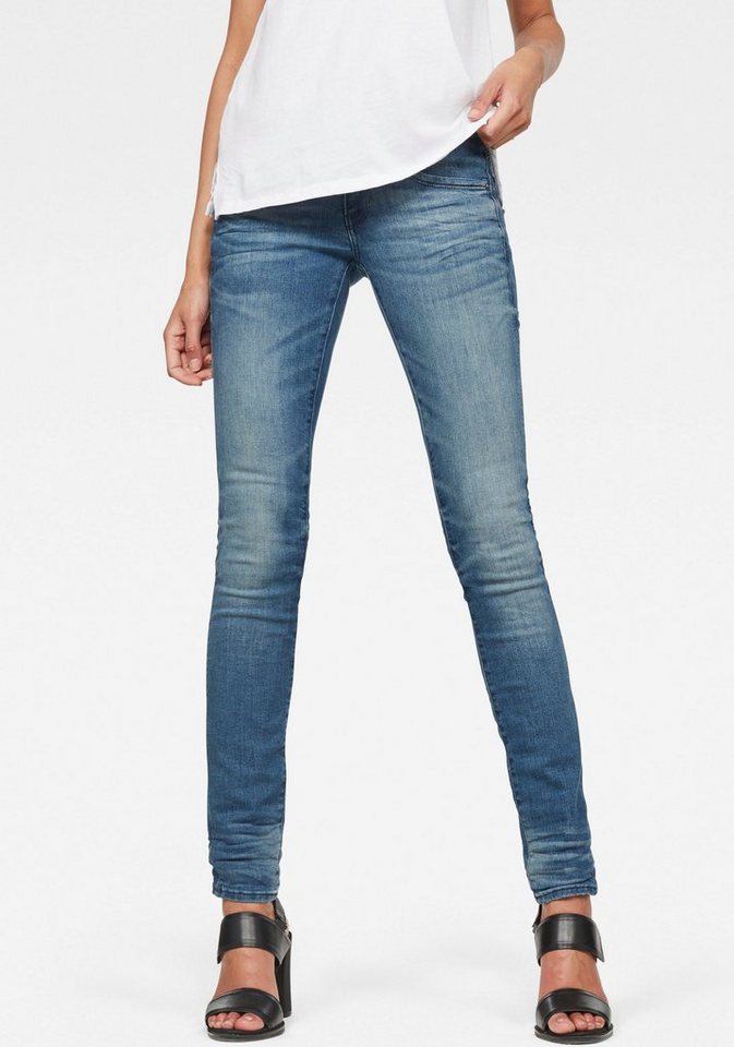 G-STAR Skinny-fit-Jeans Lynn Mid Waist Skinny moderne Version des klassischen 5-Pocket-Designs G-STAR Skinny-fit-Jeans Lynn Mid Waist Skinny moderne Version des klassischen 5-Pocket-Designs von G-STAR