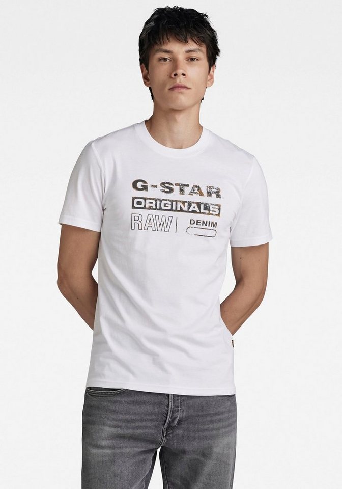 G-Star RAW T-Shirt Distressed originals von G-Star RAW