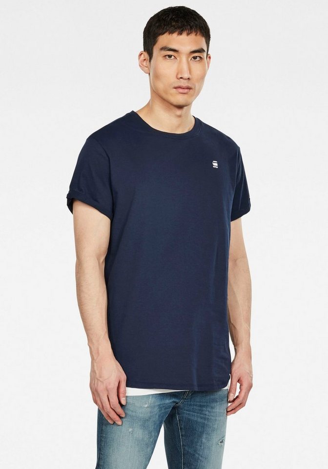 G-Star RAW T-Shirt Lash mit kleinem Logo Stitching von G-Star RAW