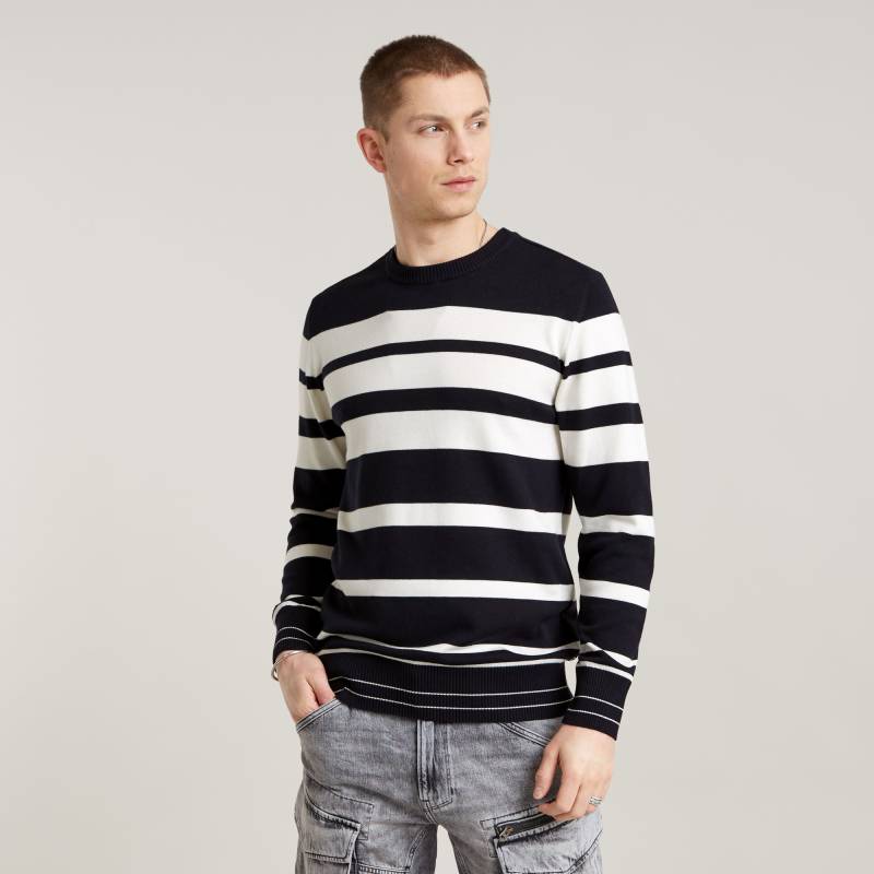 Irregular Stripe Knitted Pullover von G-STAR