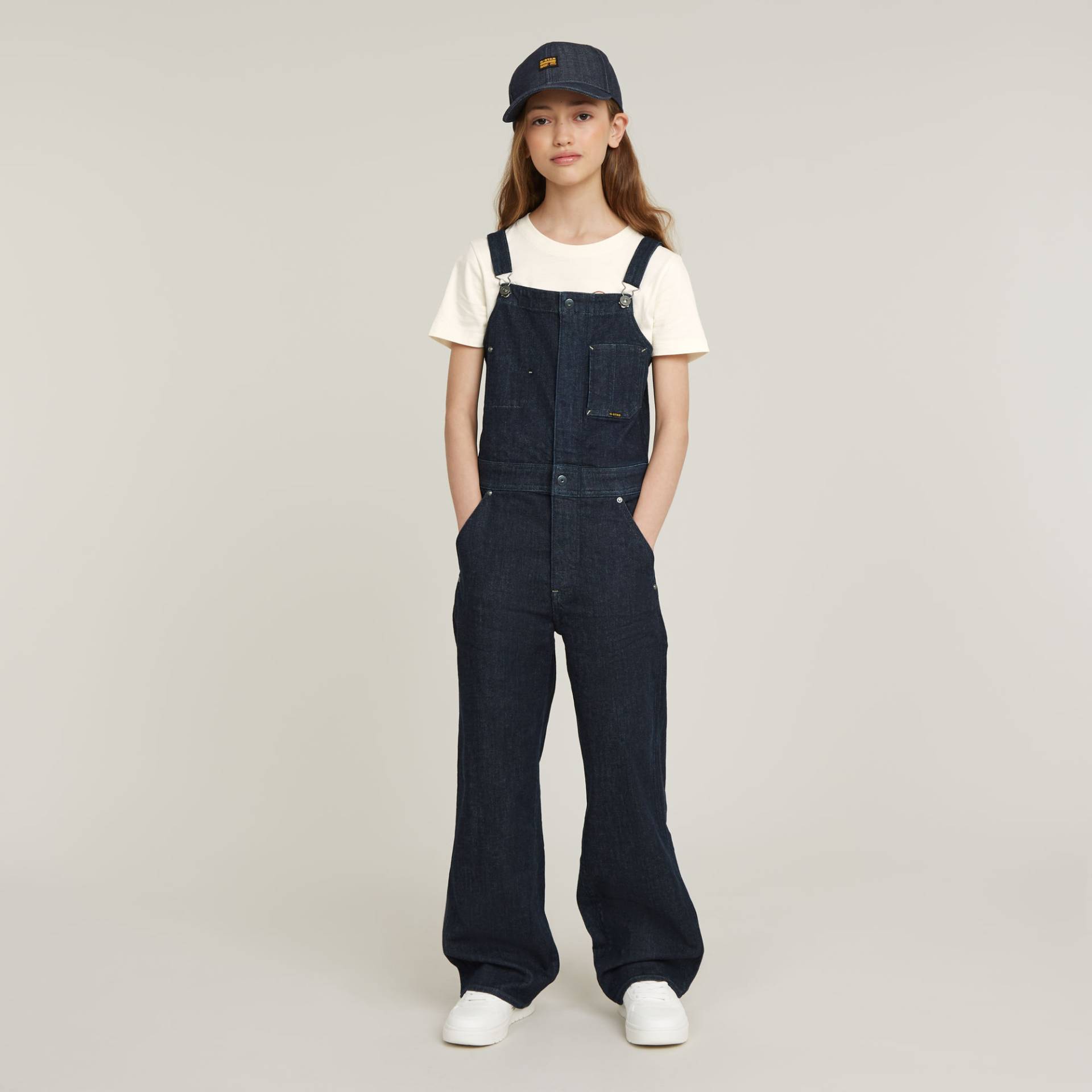 Mädchen Straight Leg Zip Latzhose Mädchen Straight Leg Zip Latzhose von G-STAR