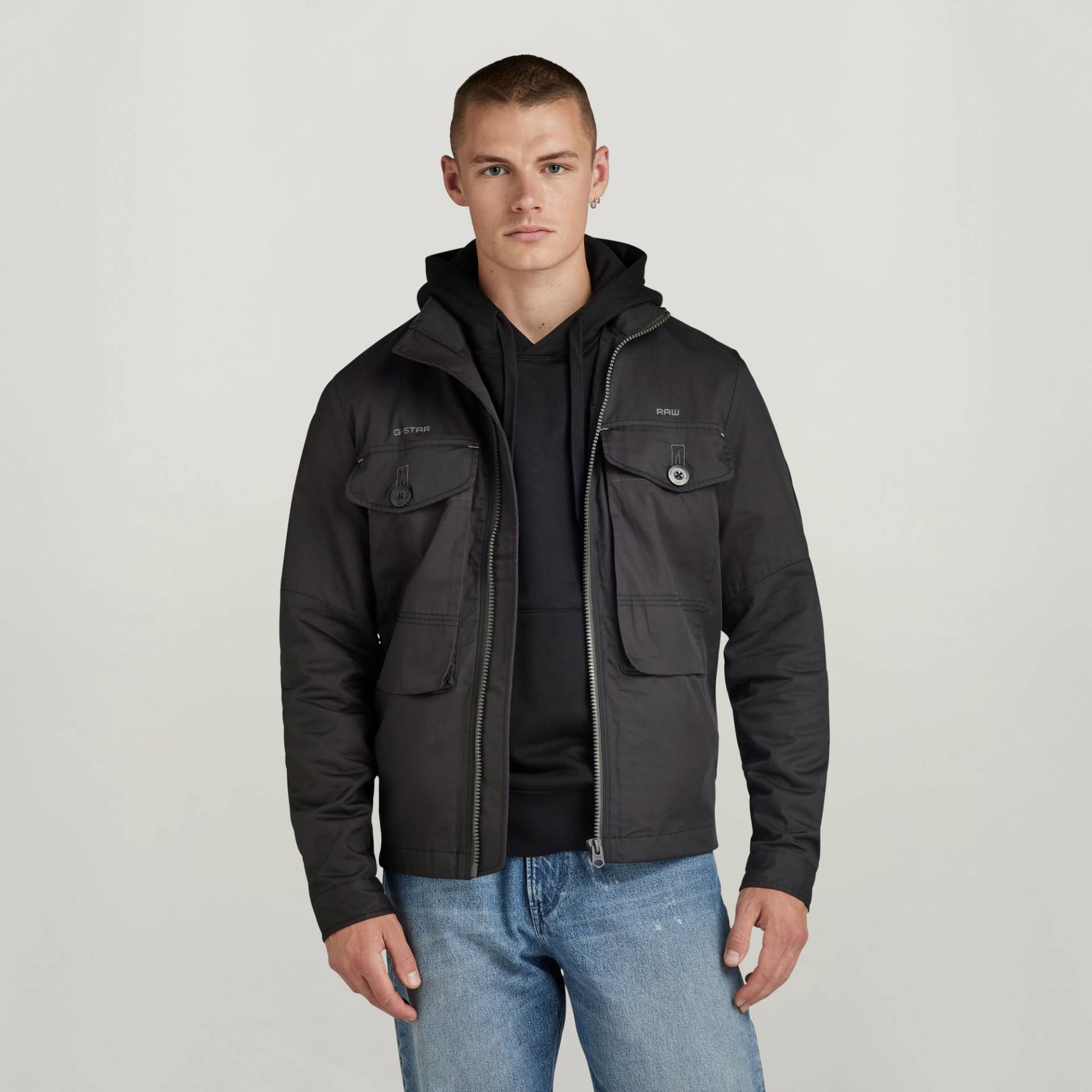 Long Pocket Track Overshirt von G-Star RAW