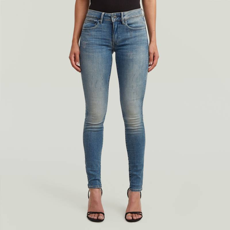 Midge Zip Skinny Jeans von G-STAR