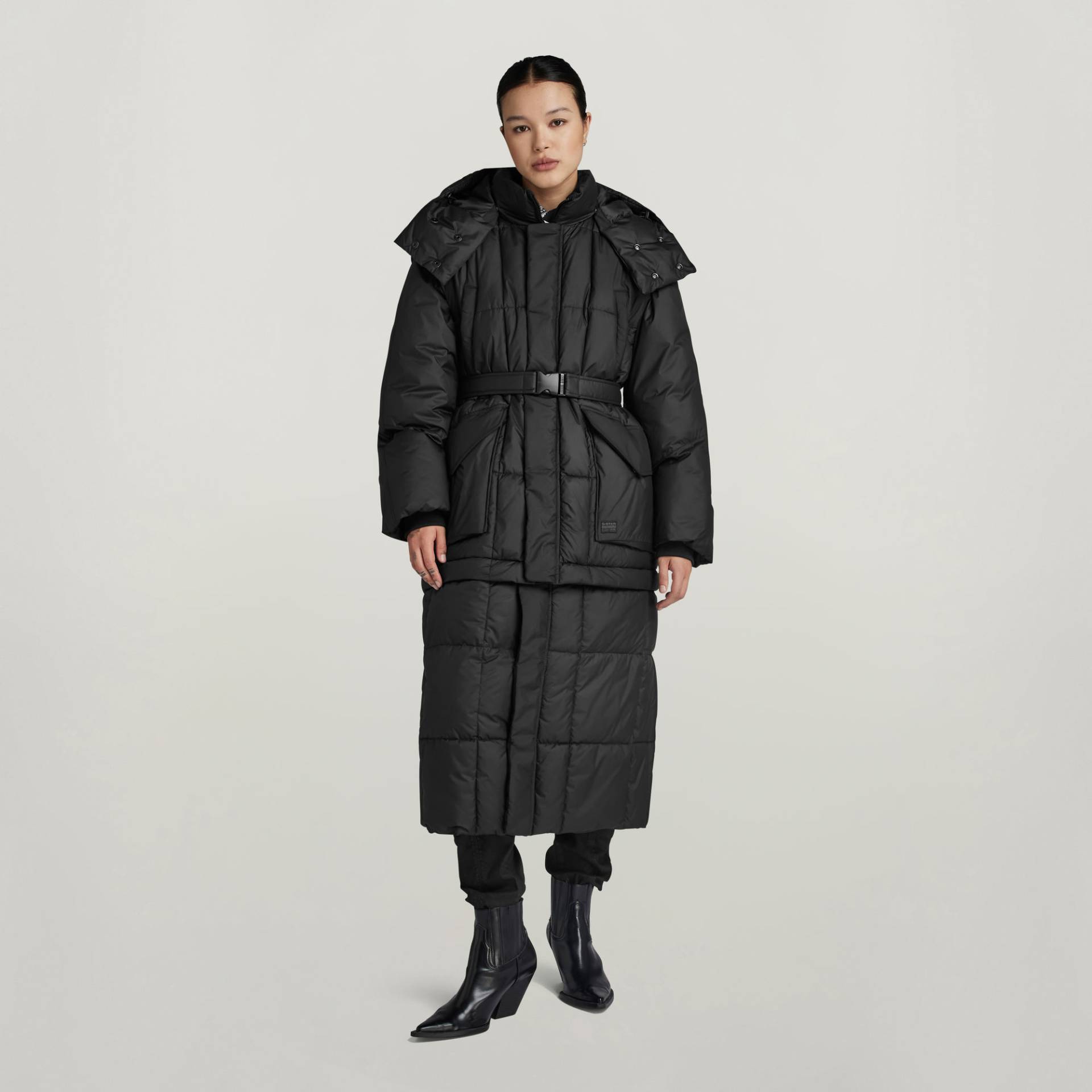 Modular Padded Hooded Steppmantel von G-Star RAW