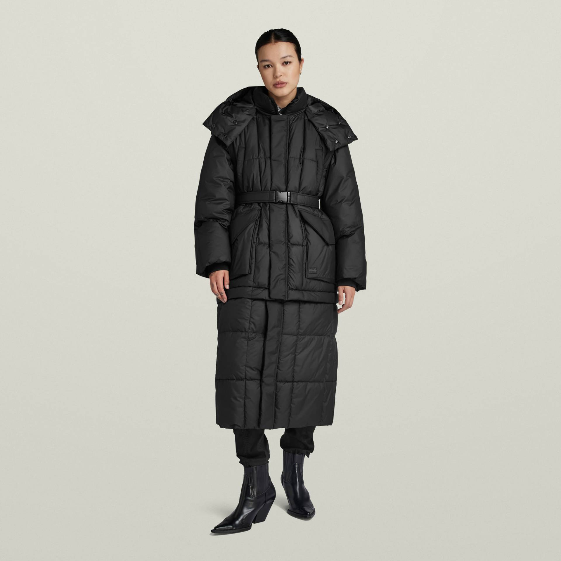 Modular Padded Hooded Steppmantel von G-Star RAW