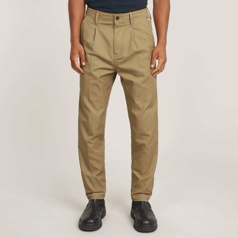 Pleated Chino Relaxed Tapered von G-STAR