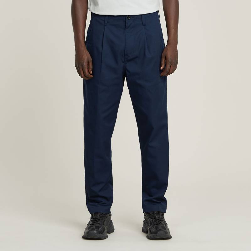 Pleated Chino Relaxed Tapered von G-STAR