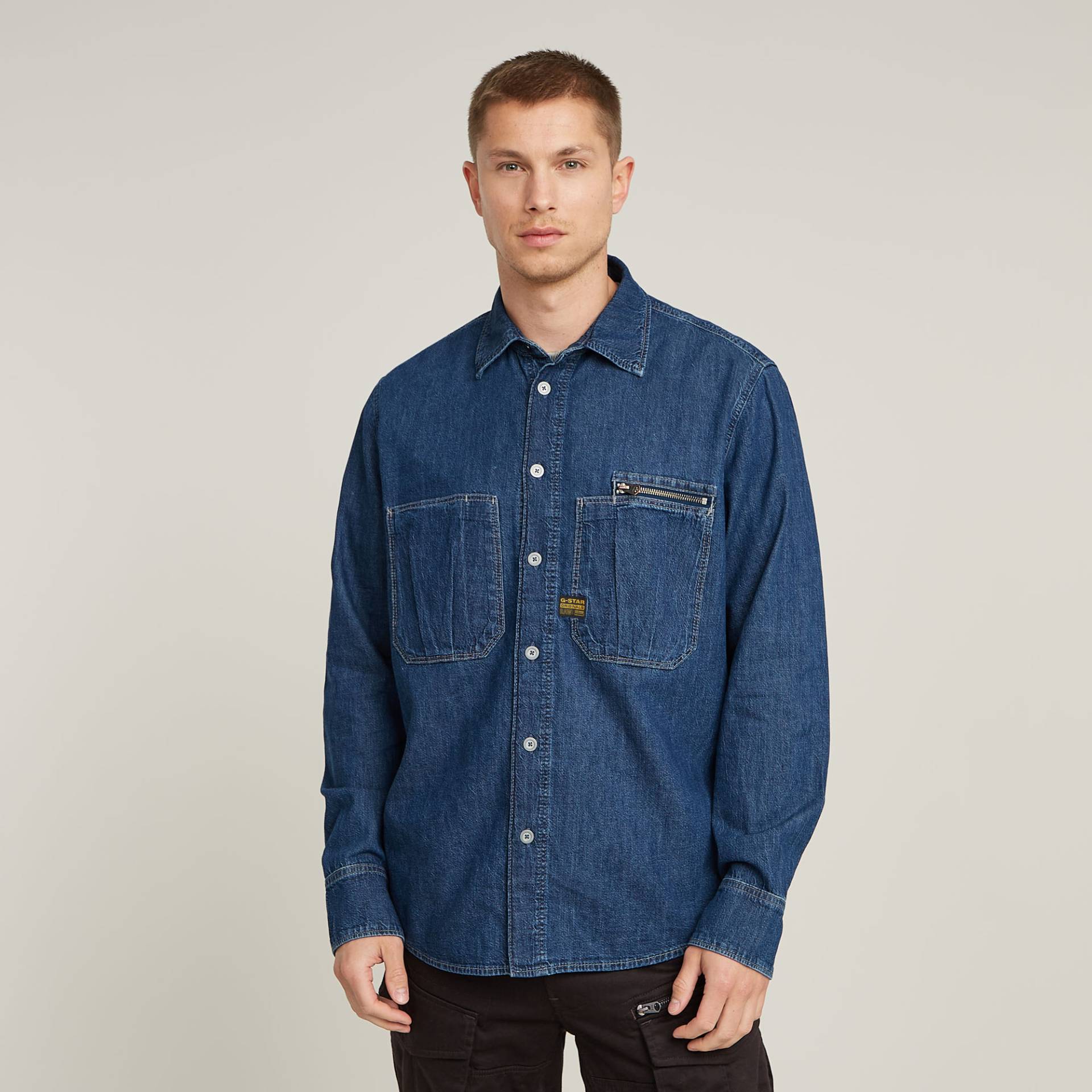 Pleated Zip Regular Hemd Pleated Zip Regular Hemd von G-STAR