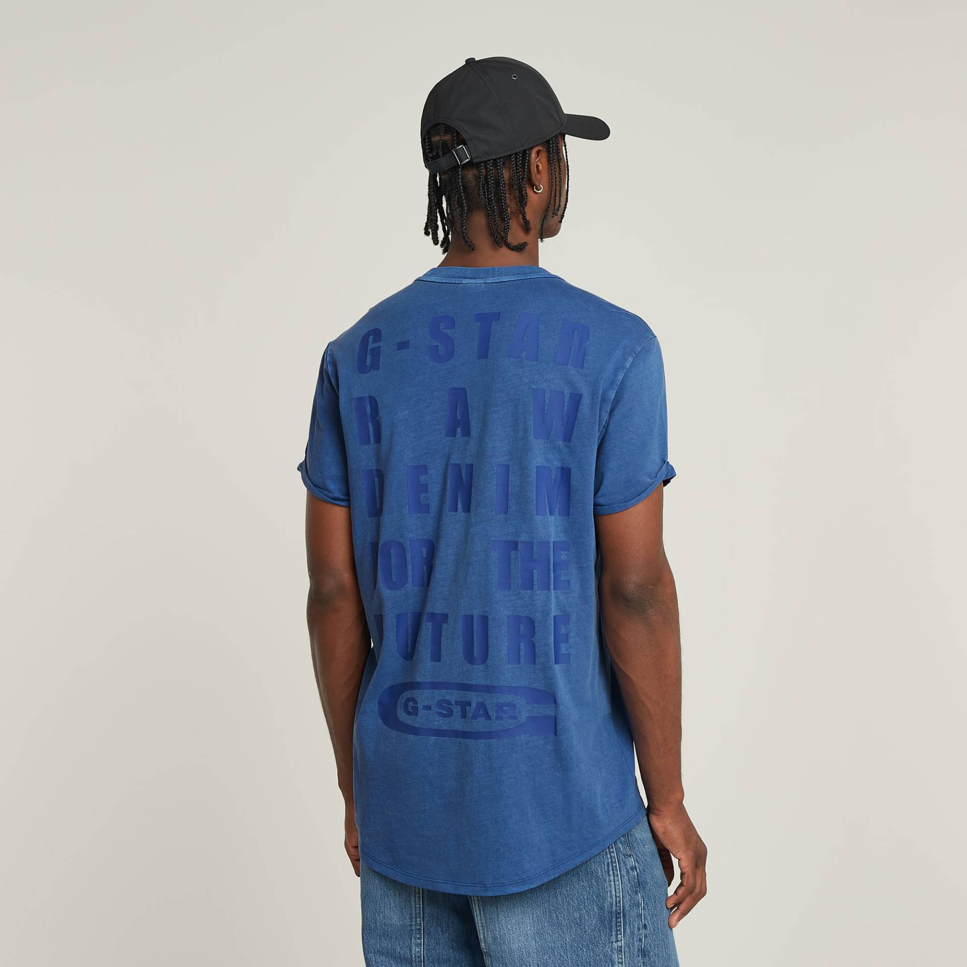 Text Back Graphic Overdyed Lash T-Shirt von G-STAR