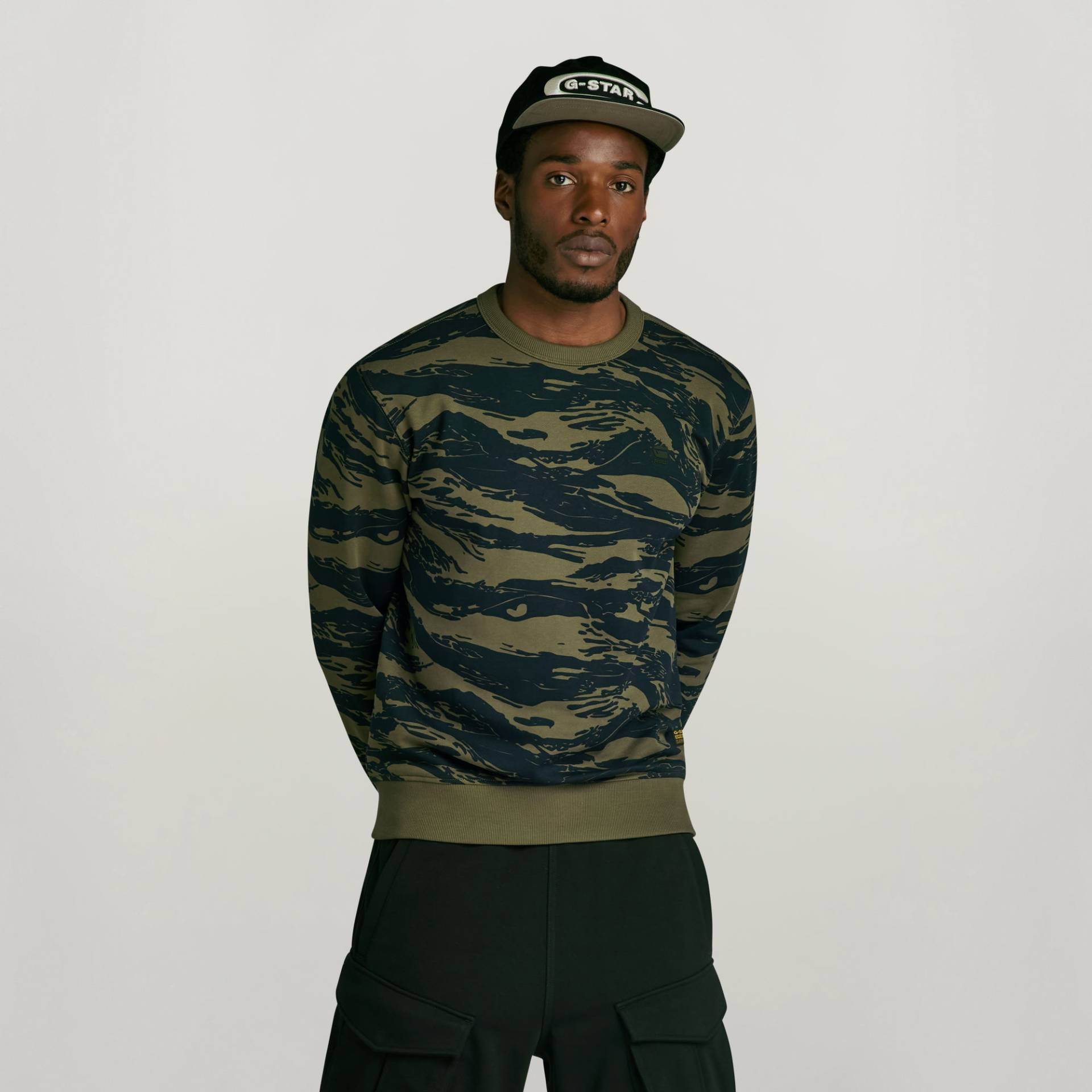 Tiger Camo Sweatshirt von G-Star RAW