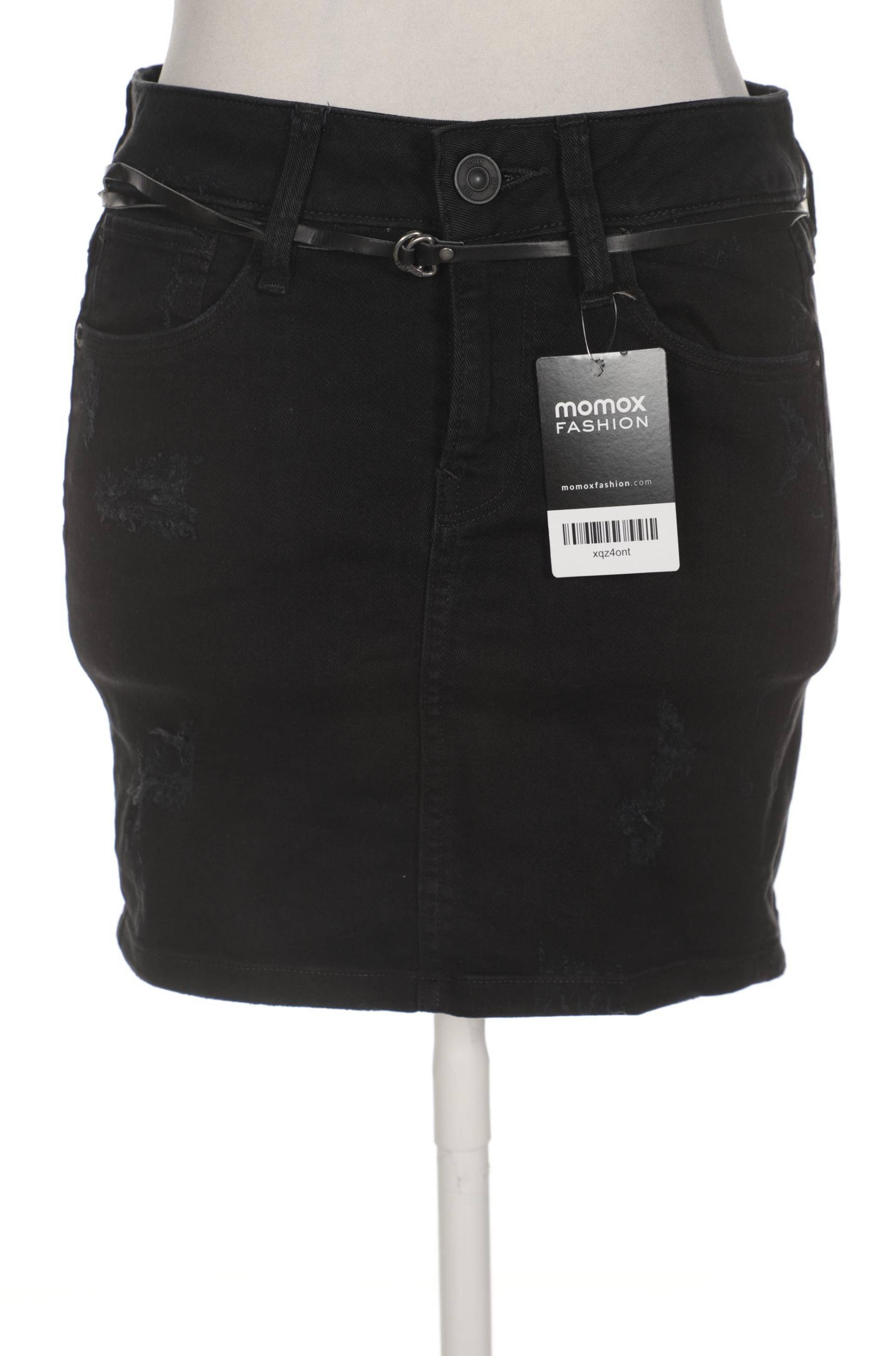 G-STAR RAW Damen Rock, schwarz von G-Star Raw