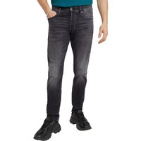 G-Star Herren Jeans 3301 SLIM Fit - Schwarz - Faded Black Magnet von G-Star Raw