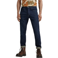 G-Star Herren Jeans 3301 Slim Fit - Blau - Worn In Deep Marine von G-Star Raw