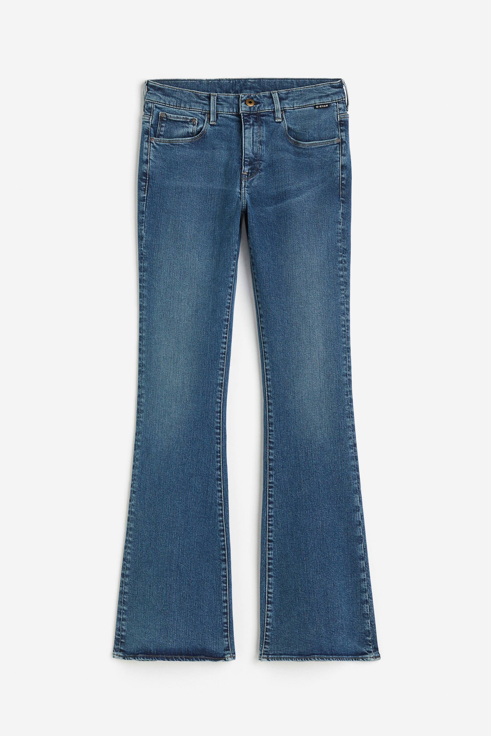 G-Star Raw 3301 Flare Jeans Blue, Straight in Größe 26/32 von G-Star Raw