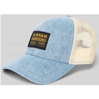 G-Star Raw Basecap mit Label-Patch in Jeansblau, Größe 1 G-Star Raw Basecap mit Label-Patch in Jeansblau, Größe 1 von G-Star Raw