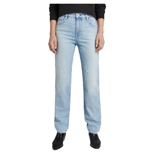 G-Star Raw Damen Viktoria High Straight Jeans, Blau (Sun Faded Mirage Blue D23959-D503-G316), 29W / 32L von G-Star Raw