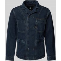 G-Star Raw Jeansjacke mit Label-Patch Modell 'Correct' in Dunkelblau, Größe M von G-Star Raw