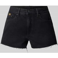 G-Star Raw Jeansshorts im 5-Pocket-Design Modell 'True' in Anthrazit, Größe 24 von G-Star Raw