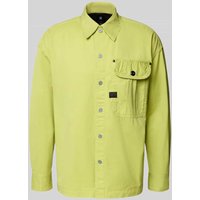 G-Star Raw Oversized Fit Freizeithemd mit Kentkragen in Neon Gelb, Größe XXL G-Star Raw Oversized Fit Freizeithemd mit Kentkragen in Neon Gelb, Größe XXL von G-Star Raw