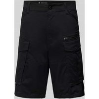 G-Star Raw Regular Fit Cargoshorts mit Reißverschlusstasche Modell 'ROVIC' in Black, Größe 31 von G-Star Raw