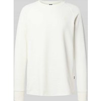 G-Star Raw Regular Fit Longsleeve in Strick-Optik Modell 'Jirgi' in Offwhite, Größe M von G-Star Raw