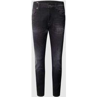 G-Star Raw Skinny Fit Jeans mit Label-Patch in Mittelgrau, Größe 28/32 von G-Star Raw