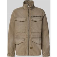 G-Star Raw Slim Fit Jacke mit Pattentaschen Modell 'Rovic' in Oliv, Größe XXL von G-Star Raw