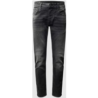 G-Star Raw Slim Fit Jeans mit Knopfleiste in Mittelgrau, Größe 32/34 von G-Star Raw