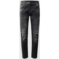 G-Star Raw Slim Fit Jeans mit Knopfleiste in Mittelgrau, Größe 36/36 von G-Star Raw
