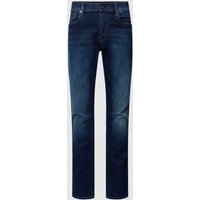 G-Star Raw Slim Fit Jeans mit Stretch-Anteil Modell '3301' in Jeansblau, Größe 32/34 von G-Star Raw