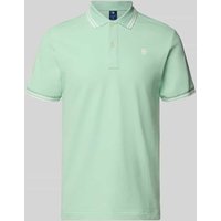 G-Star Raw Slim Fit Poloshirt mit Label-Stitching Modell 'Dunda' in Tuerkis, Größe XXL G-Star Raw Slim Fit Poloshirt mit Label-Stitching Modell 'Dunda' in Tuerkis, Größe XXL von G-Star Raw