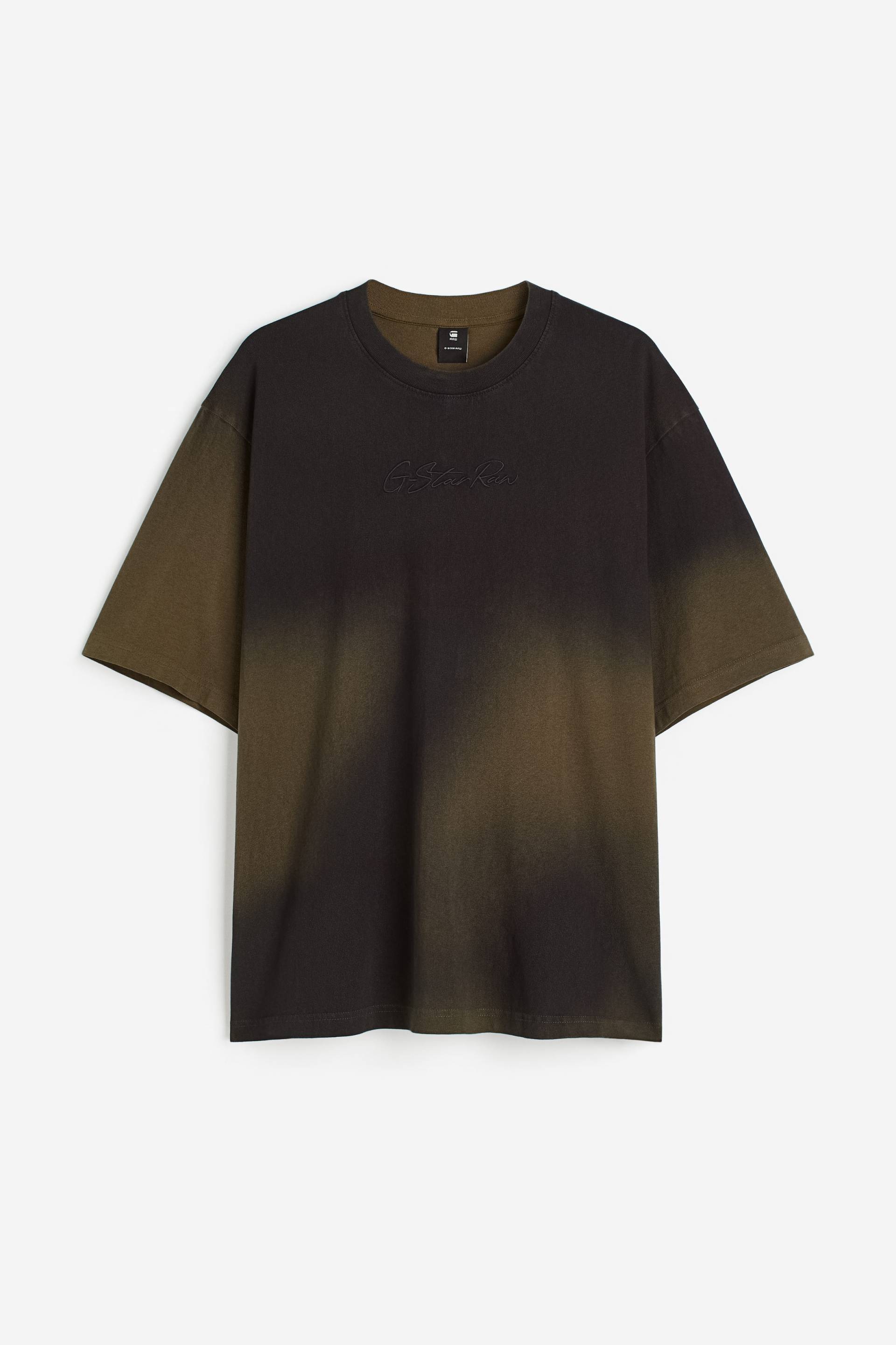 G-Star Raw Spray Autograph Boxy T-shirt Green in Größe L von G-Star Raw