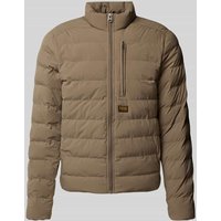 G-Star Raw Steppjacke mit Label-Patch Modell 'Foundation' in Khaki, Größe M von G-Star Raw