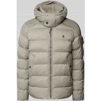 G-Star Raw Steppjacke mit Logo-Print Modell 'Whistler' in Beige, Größe XXL von G-Star Raw