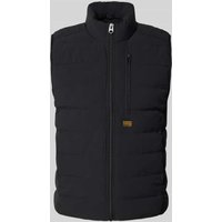 G-Star Raw Steppweste mit Label-Patch Modell 'Foundation' in Black, Größe XL von G-Star Raw