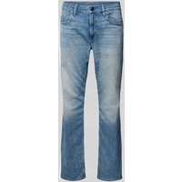 G-Star Raw Straight Fit Jeans mit Label-Patch Modell 'Mosa' in Blau, Größe 31/30 von G-Star Raw