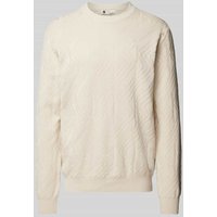 G-Star Raw Strickpullover aus Viskose mit Strukturmuster in Offwhite, Größe XL G-Star Raw Strickpullover aus Viskose mit Strukturmuster in Offwhite, Größe XL von G-Star Raw
