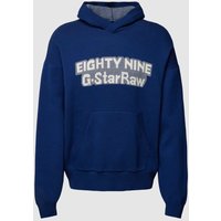 G-Star Raw Strickpullover mit Label-Print in Royal, Größe M von G-Star Raw