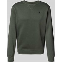 G-Star Raw Sweatshirt mit gerippten Abschlüssen in Graphit, Größe XXL G-Star Raw Sweatshirt mit gerippten Abschlüssen in Graphit, Größe XXL von G-Star Raw